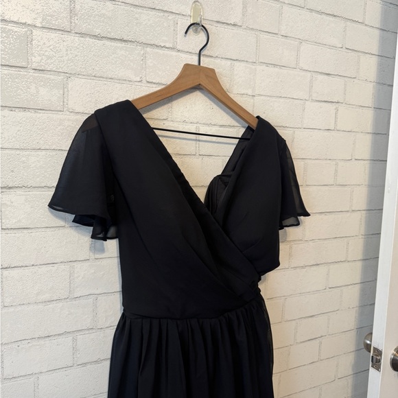 LOVEJOY Elegant Black Evening / Bridesmaid Dress - Picture 4 of 11